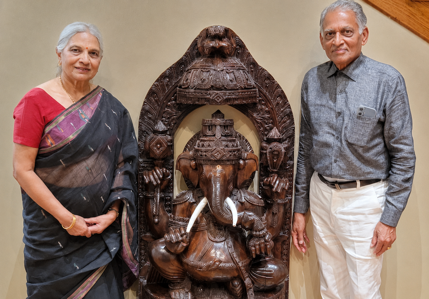 Geetaben and Dr. Rajesh Bhagat